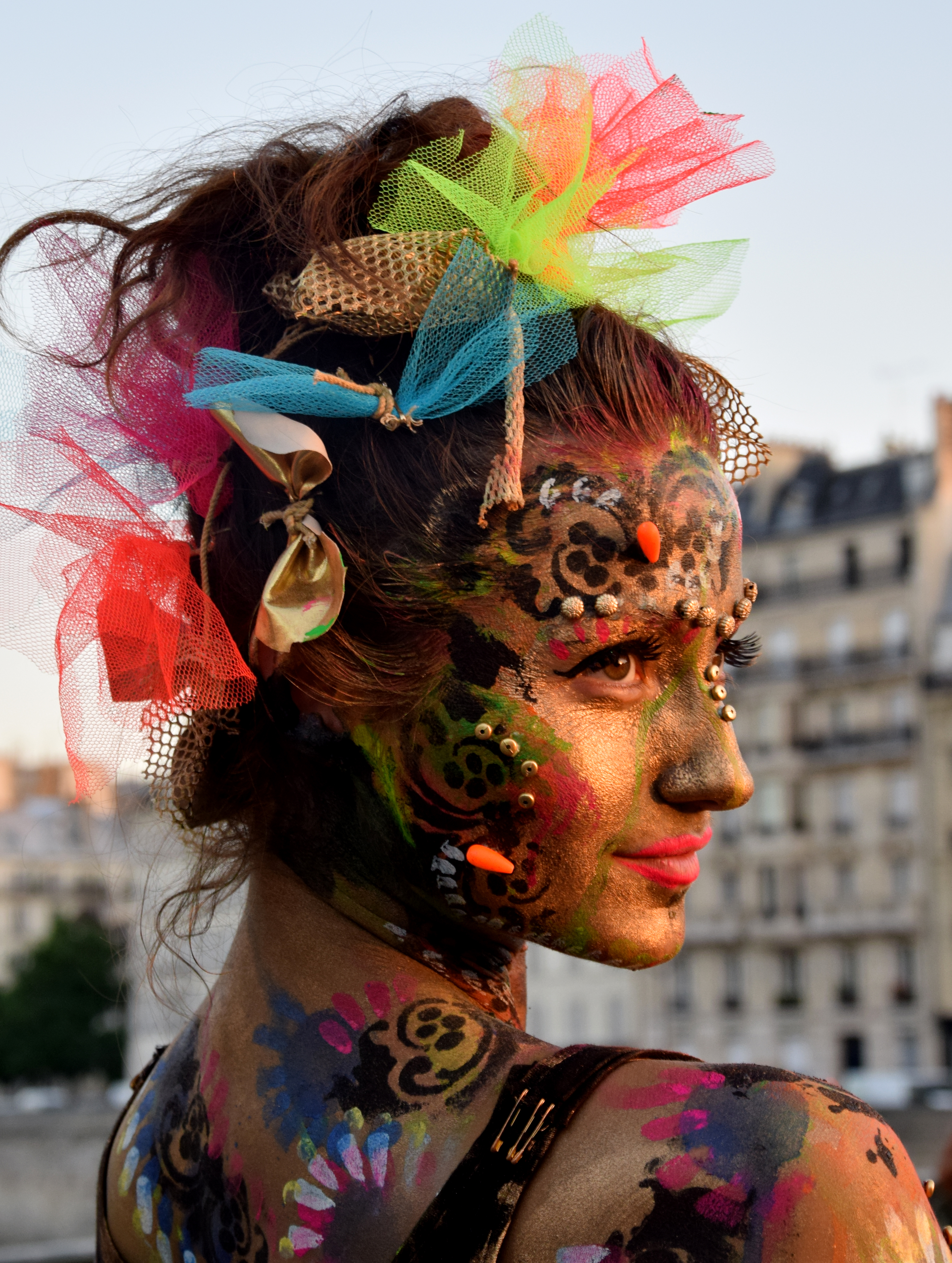 Street show, Le Marais, Paris