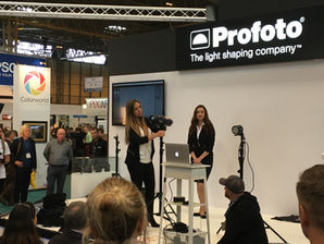 Great day at the Photography Show - lots to see and some great talks too!