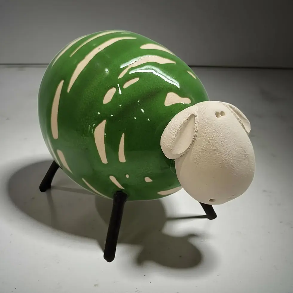 Pottery Class - Make a Sheep ornament