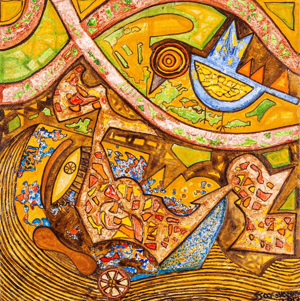 Woman with Bird 2 - Saravanan