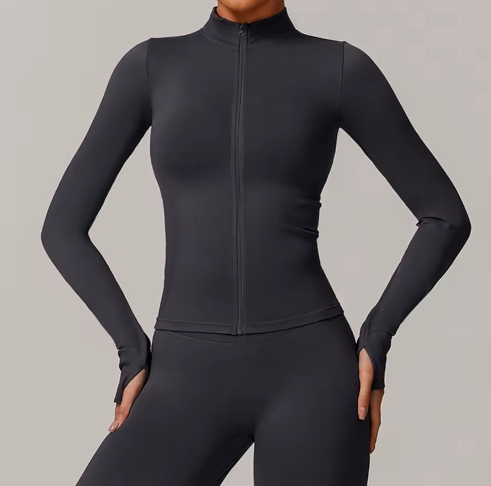 Thumbnail: Women's long-sleeve jacket with zipper