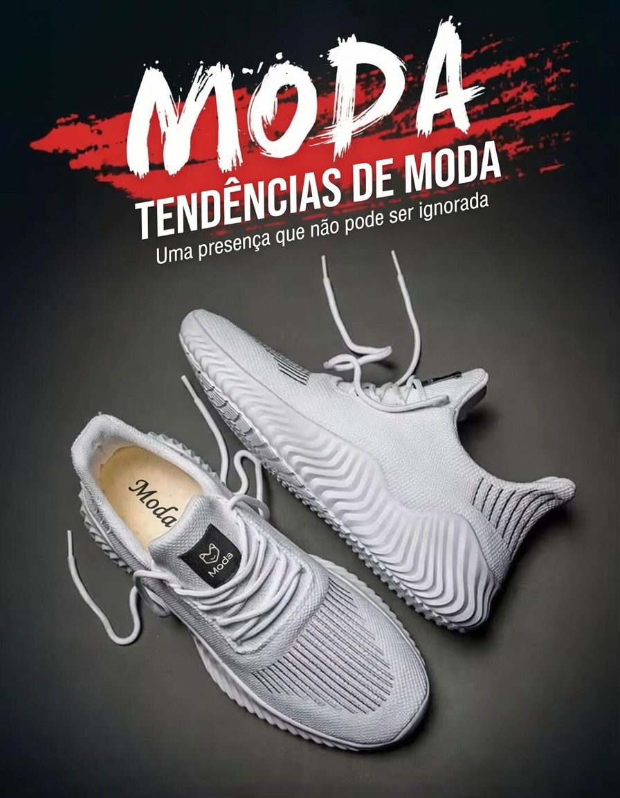 Thumbnail: High-Quality Men's Sneakers Fashion Breathable for Gym