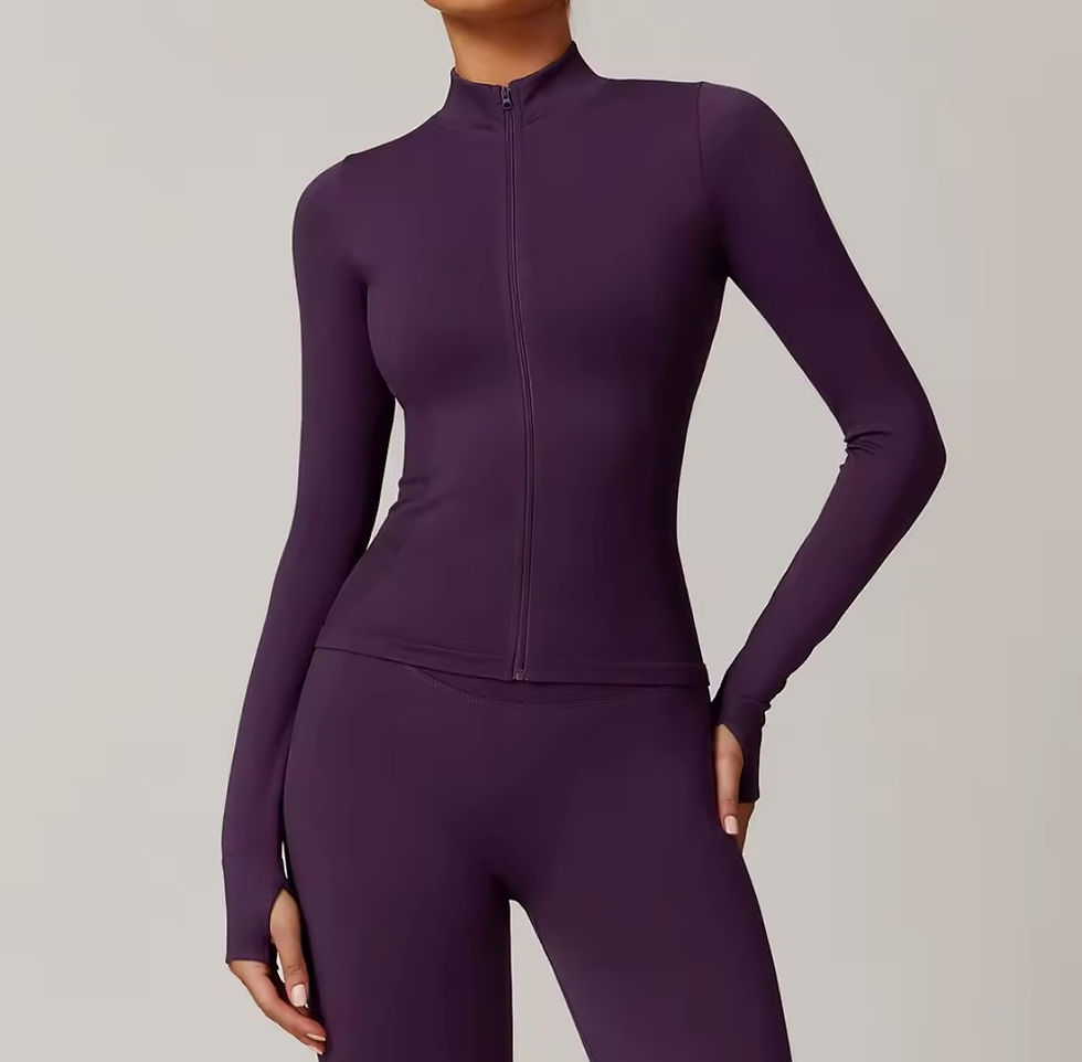 Thumbnail: Women's long-sleeve jacket with zipper
