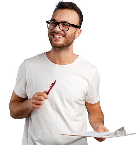 portrait-of-young-man-making-notes-on-cl