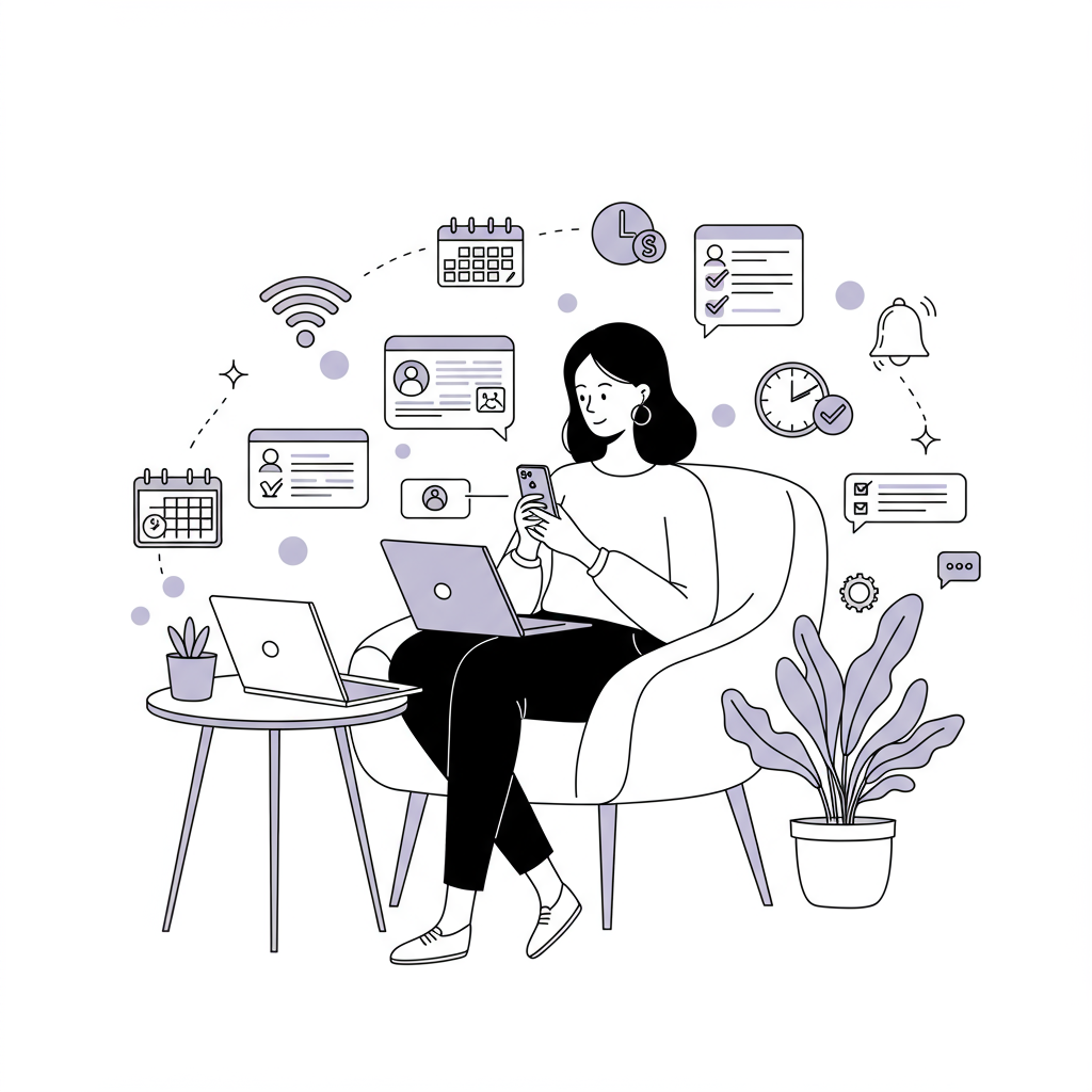 Drowning in tech? š« Reclaim your time & sanity! Learn to master your tools & build a business that supports YOU. #Femmeprenista