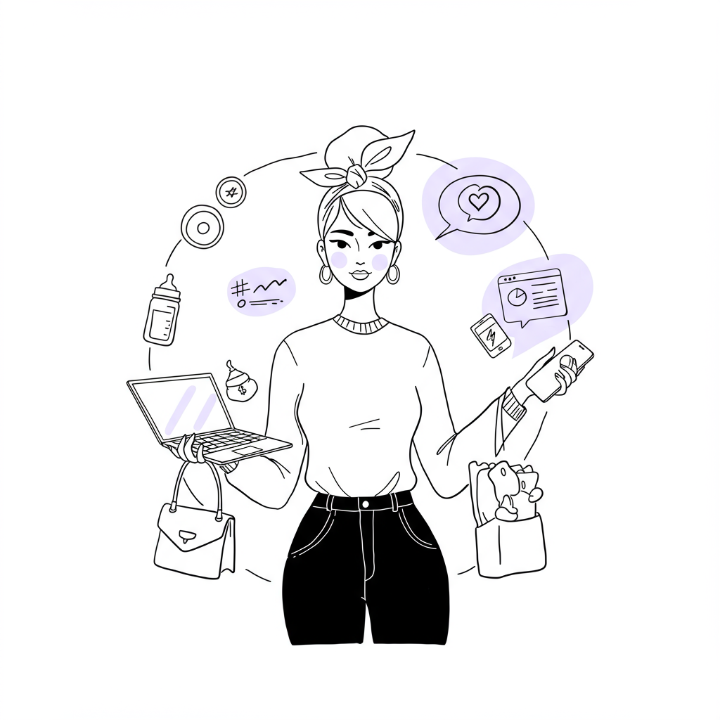 Juggling kids & biz? Ditch perfect balance! Learn strategic imperfection & thrive as an entrepreneurial parent. #femmeprenista