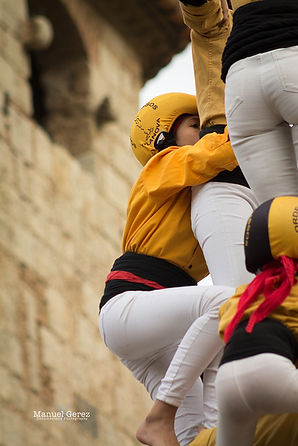 Castellers de Vilanova i la Geltrú en Sant Cugat del Vallès