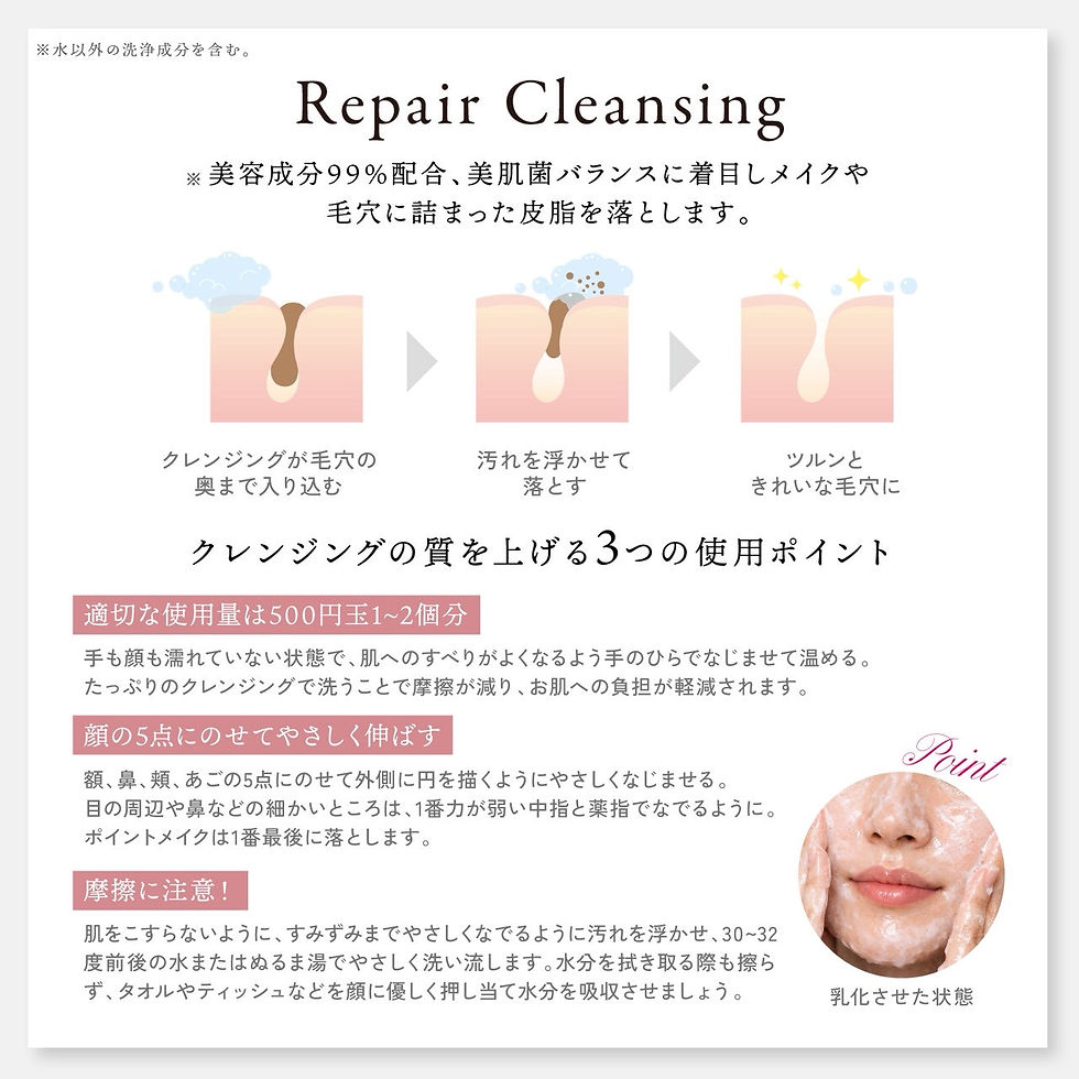 サムネイル： リペアクレンジング専用ボトル