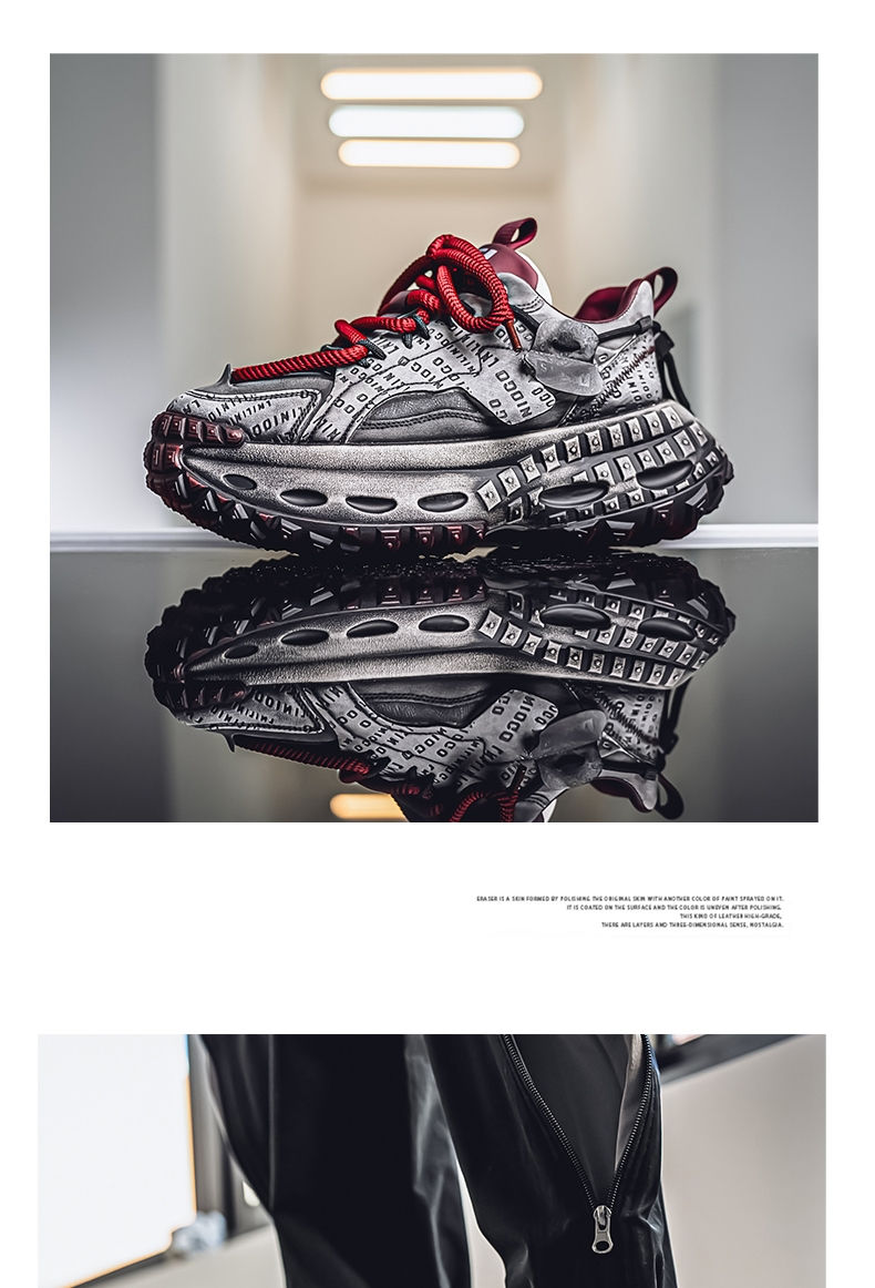 Thumbnail: Casual Sneaker Men's Sneakers Loafers Wear-resistant Non-Slip Fashion Sports and