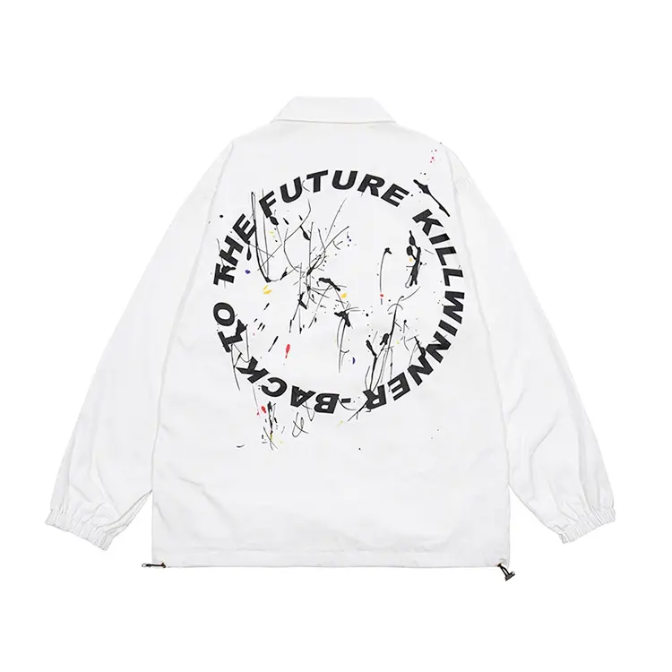 サムネイル： Waterproof Windbreaker Jacket – Killwinner Custom Streetwear