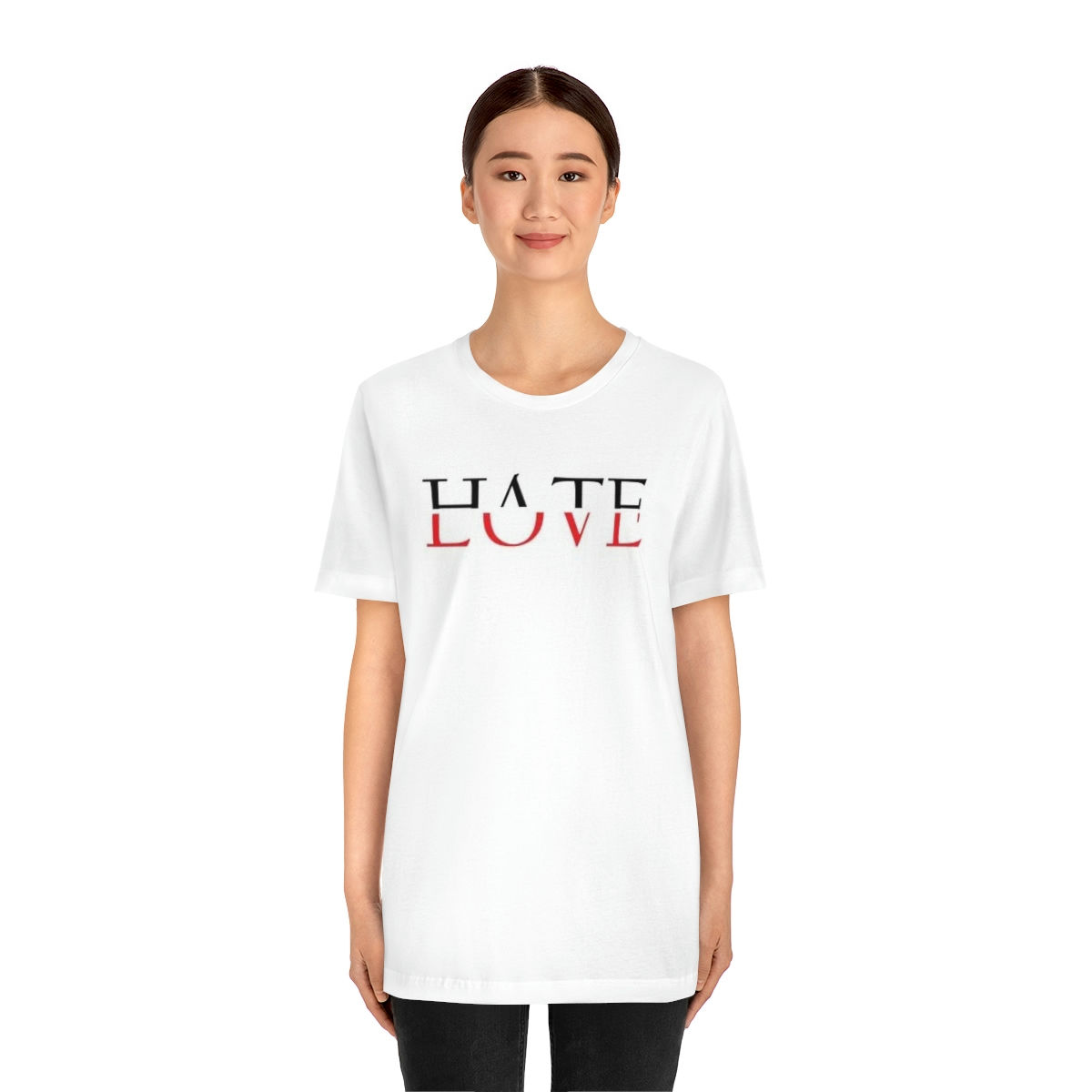 Unisex Hate Love T-shirt