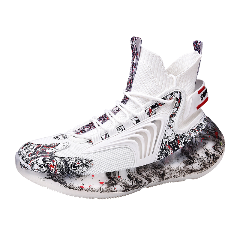 섬네일: Men’s High-Top Camouflage Sneakers