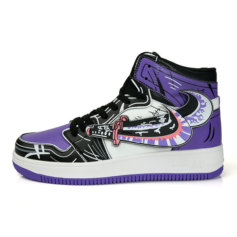 Miniatyrbilde: Men's Graphic High-Top Sneakers