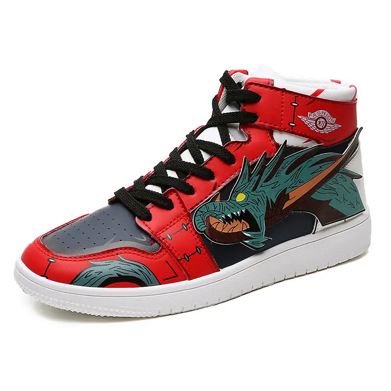 縮圖：Men's Graphic High-Top Sneakers