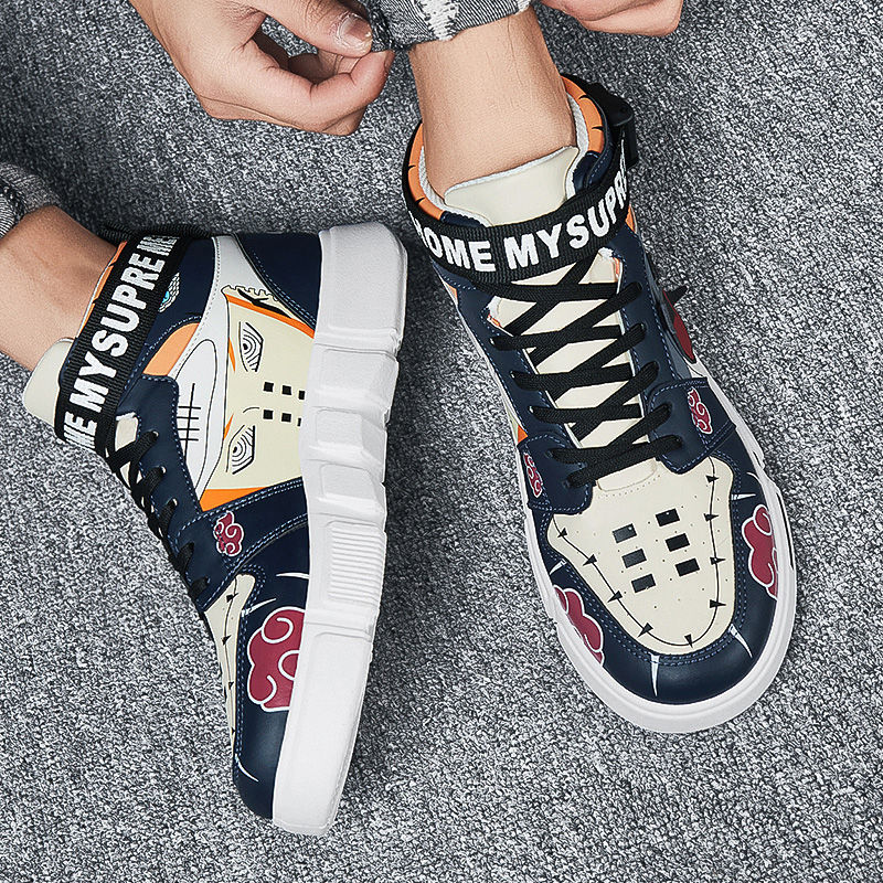 Miniaturbild: Men's Graphic High-Top Sneakers