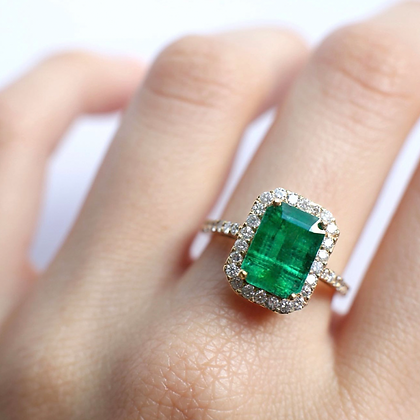 Esmeralda y Diamantes