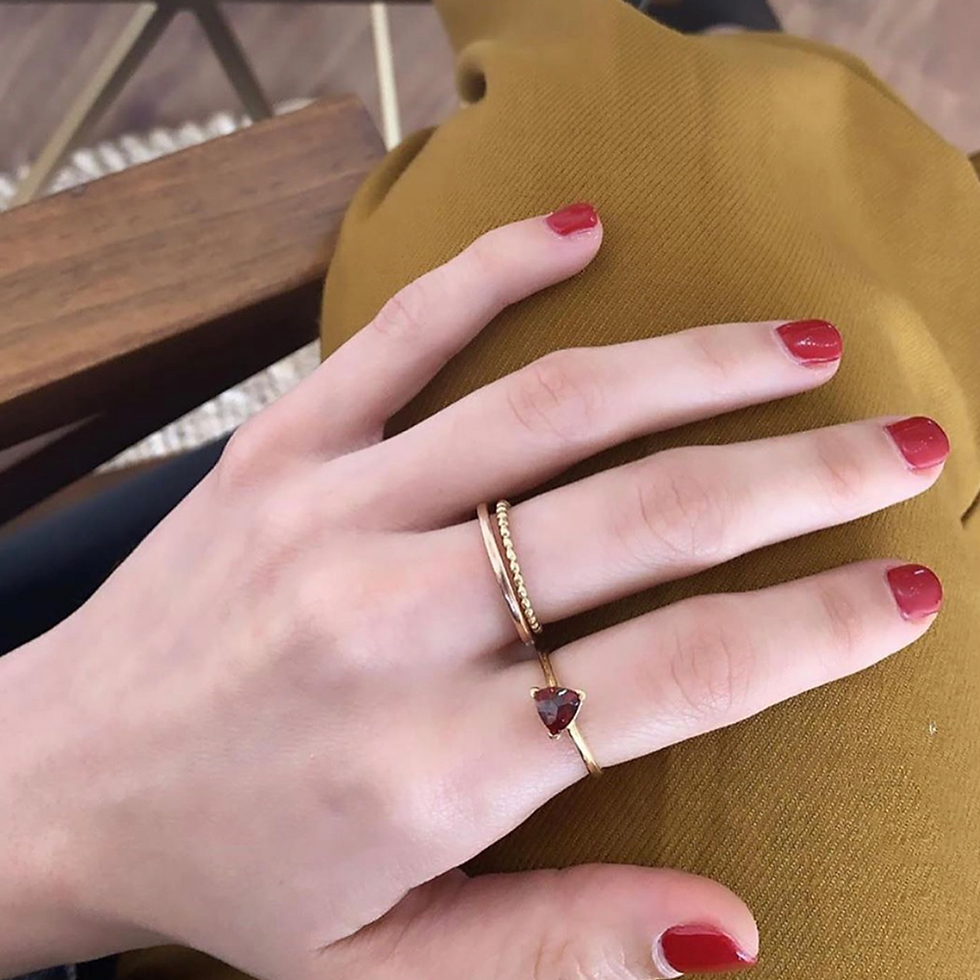 Miniatura: Anillo Básico Bolitas