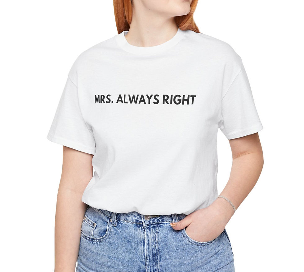 Thumbnail: Mrs. Always Right