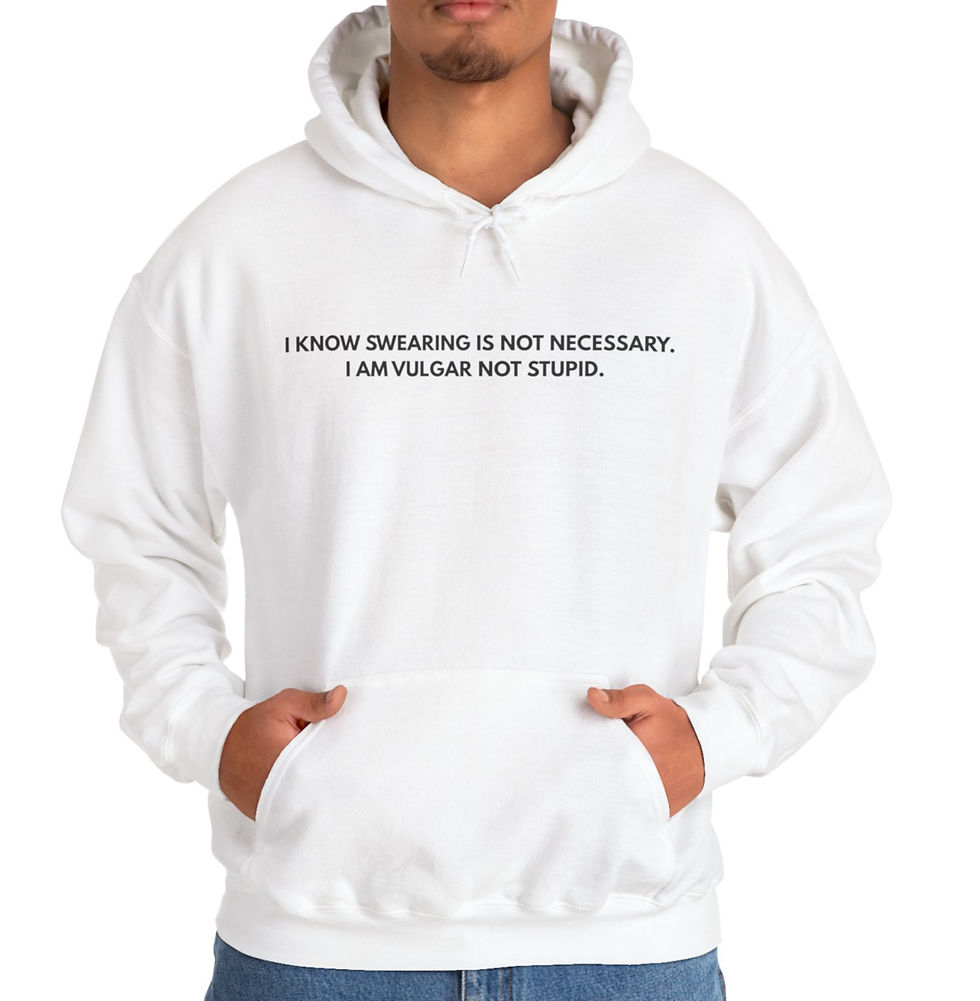 Thumbnail: I am vulgar - Hoodie