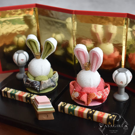 「おひなさま」のワークショップ