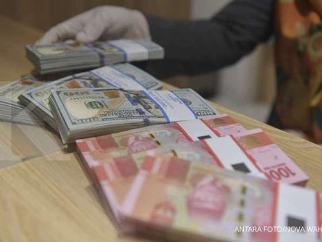 RIFAN FINANCINDO - Dollar loyo, rupiah spot terus menguat ke Rp 14.640