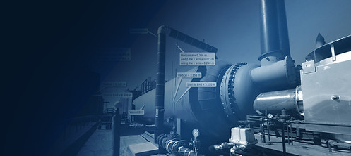 Oil and gas facility scanned data