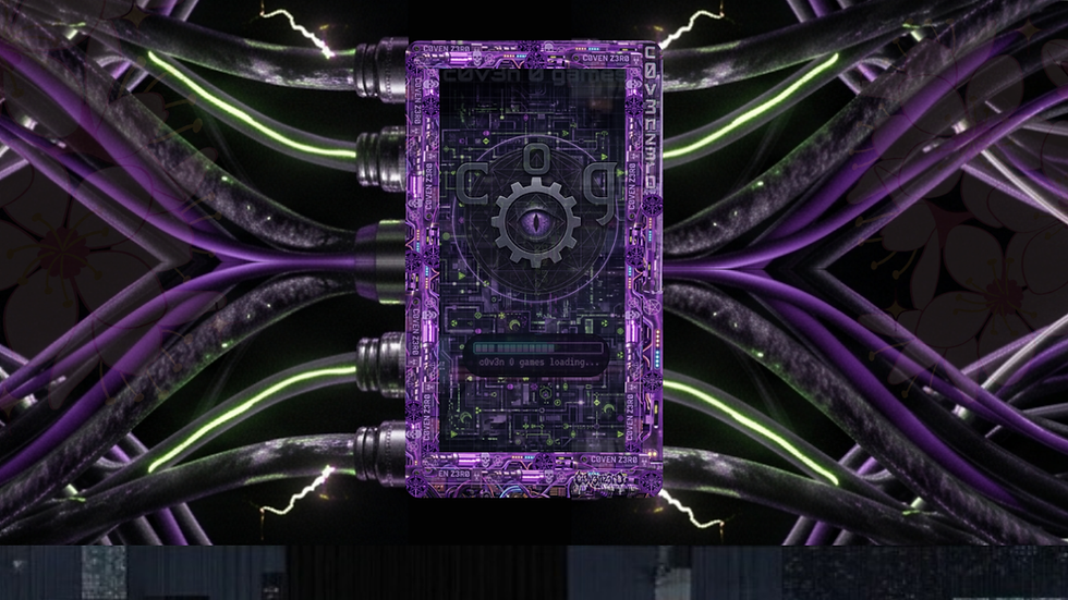 1 c0v3n 0 z3r0 games coven zero games panos the north witch glitch witch goth core dream r