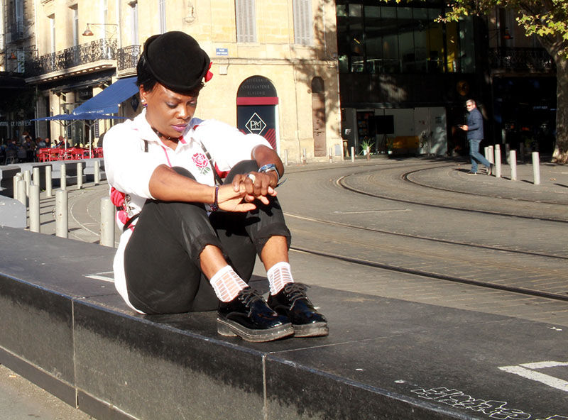 iamdianeniangoran sur le blog, je parle des chaussettes fantaisiesCathédrale Saint-André de Bordeaux ,
