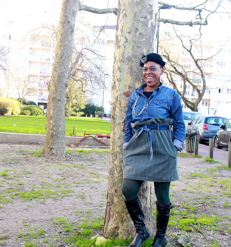 Sur mon blog iamdianeniangoran, je présente ma tenue de la semaine composée principalement d'une veste à carreaux bi-ton.
