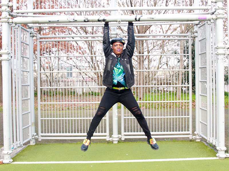 iamdianeniangoran,sur mon blog, je vous présente une tenue ,un style,une mode holographique