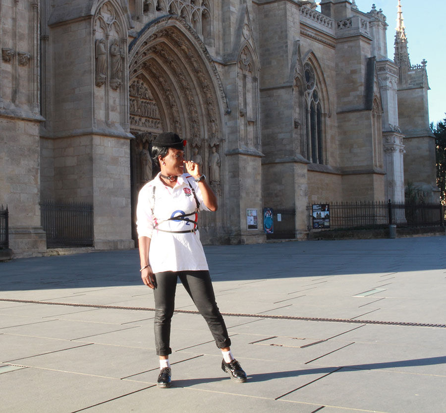 iamdianeniangoran sur le blog, je parle des chaussettes fantaisies ,Cathédrale Saint-André de Bordeaux ,