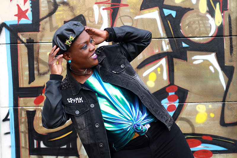 iamdianeniangoran,sur mon blog, je vous présente une tenue ,un style,une mode holographique