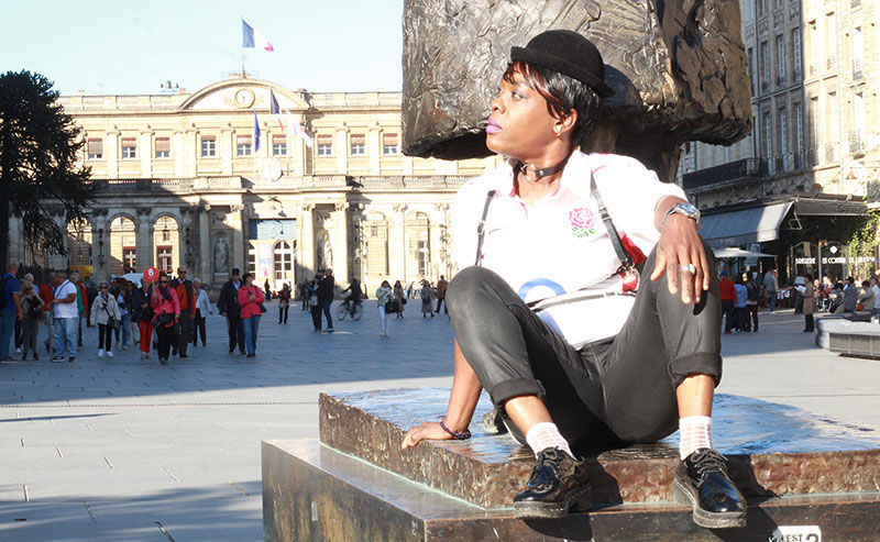 iamdianeniangoran sur le blog, je parle des chaussettes fantaisies ,Cathédrale Saint-André de Bordeaux ,