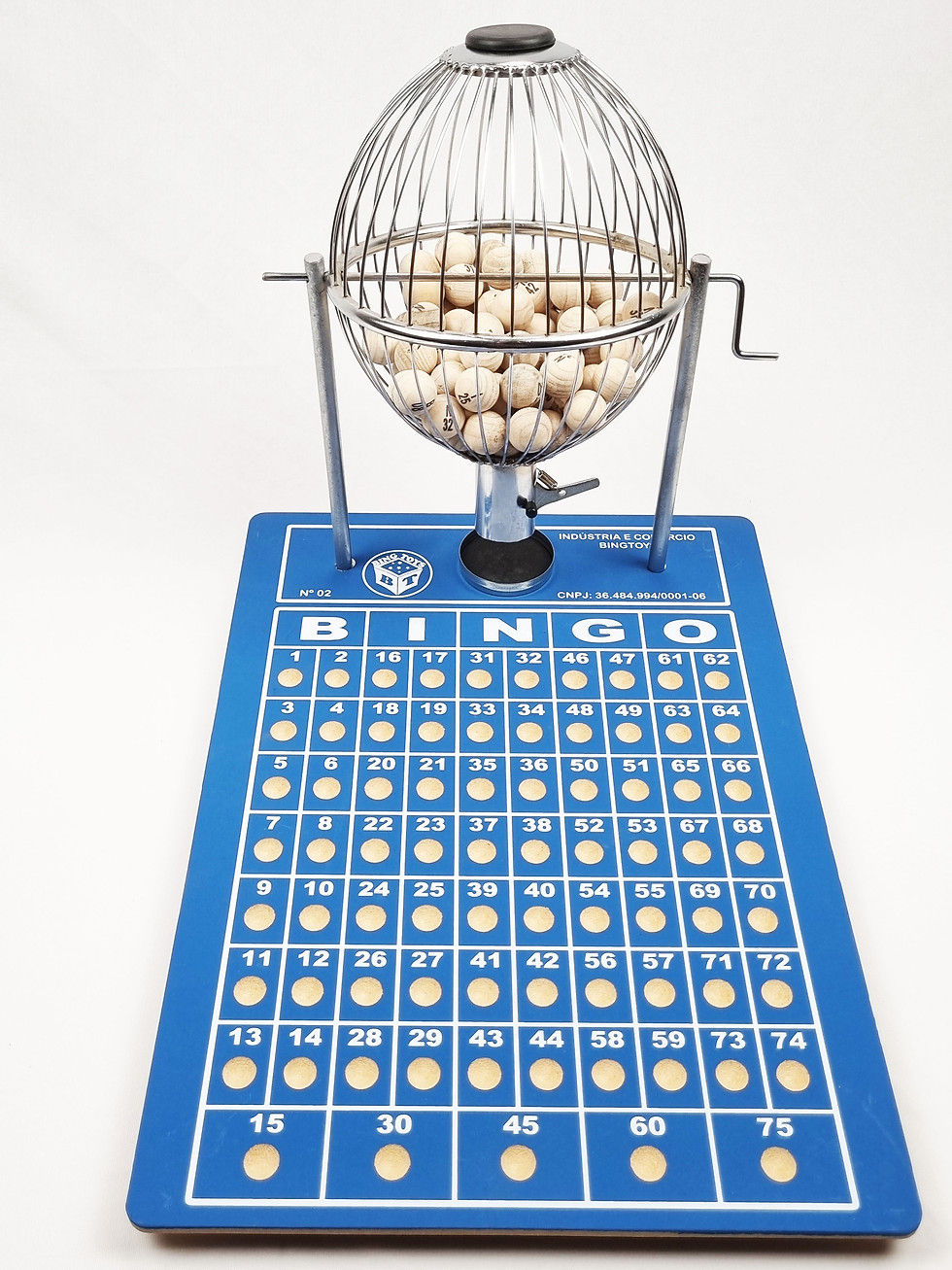 Miniatura: Bingo Médio Nº2 Cromado