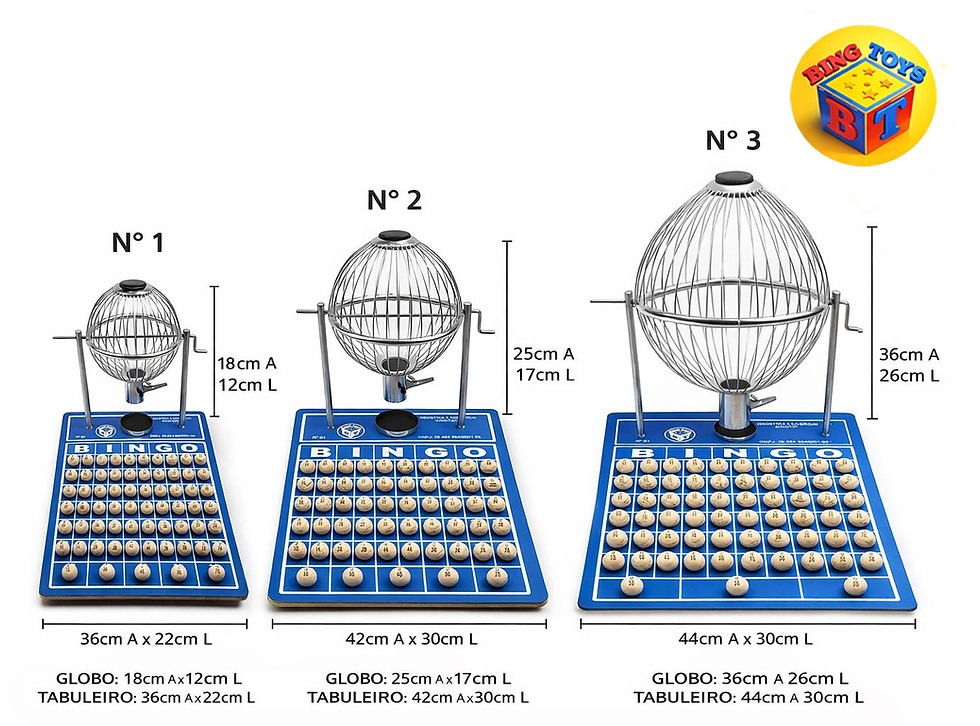 Miniatura: Bingo Pequeno Nº1 Cromado