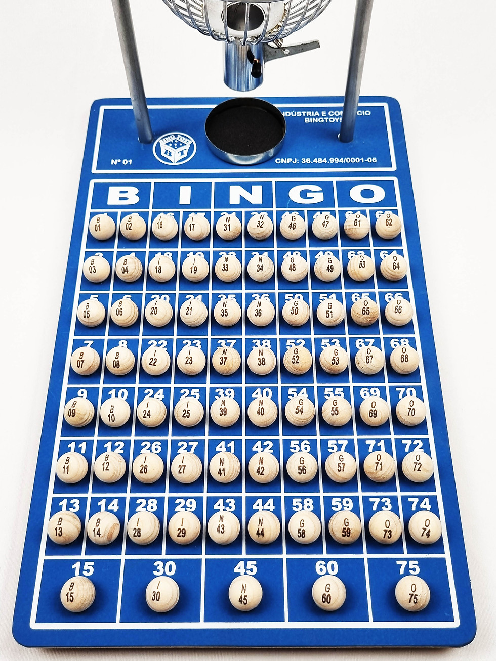 Miniatura: Bingo Pequeno Nº1 Cromado