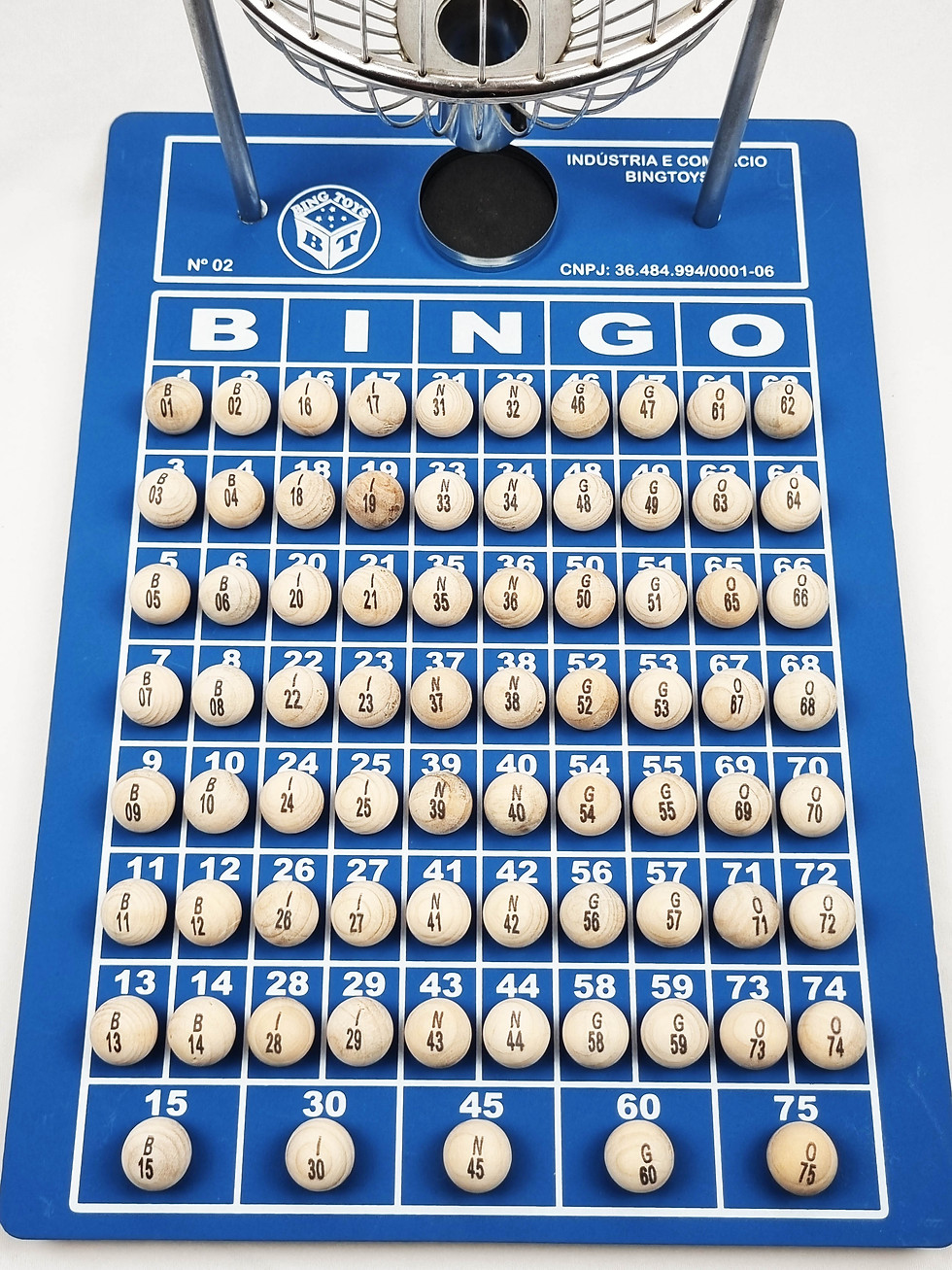 Miniatura: Bingo Médio Nº2 Cromado