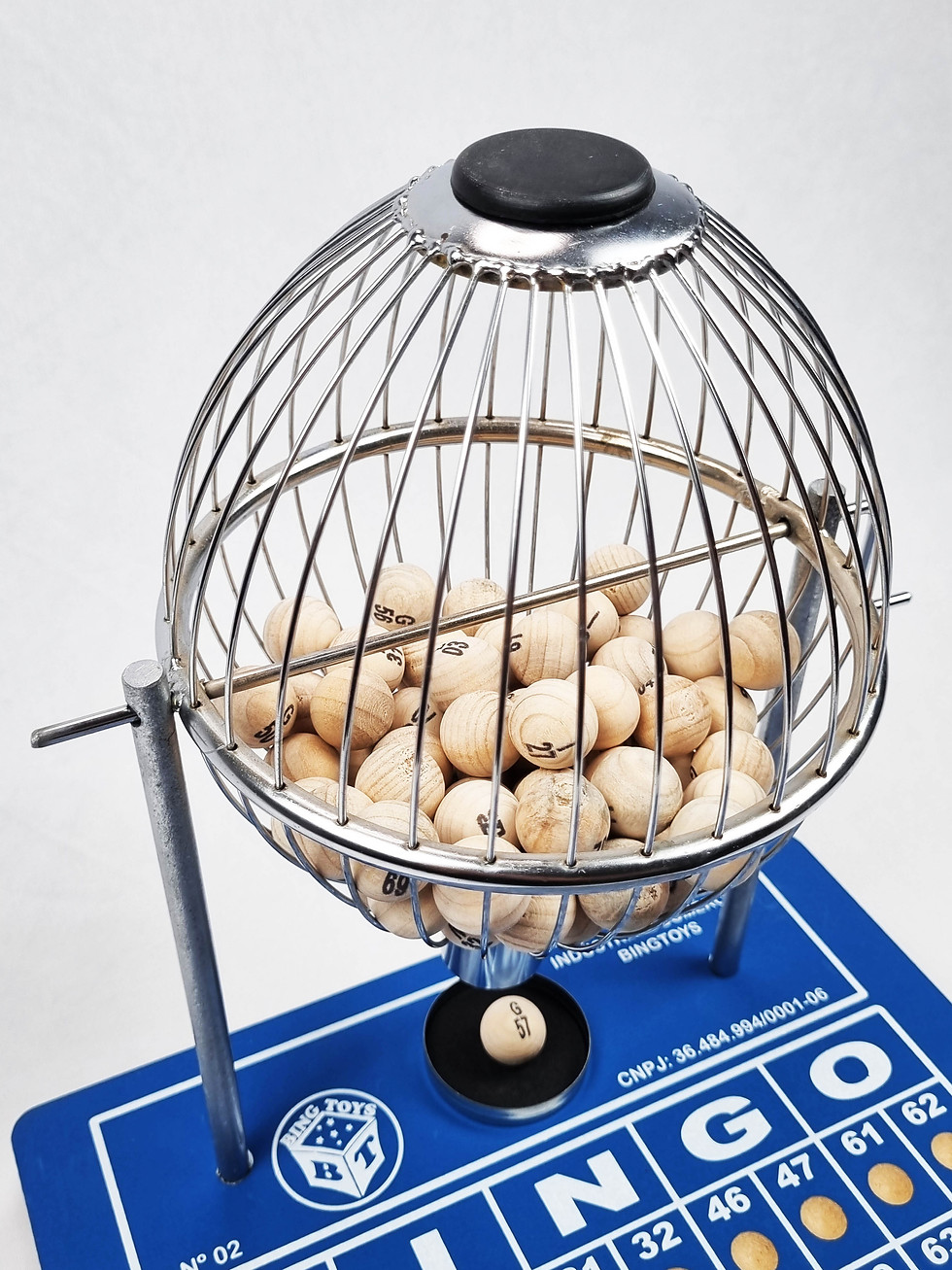 Miniatura: Bingo Médio Nº2 Cromado