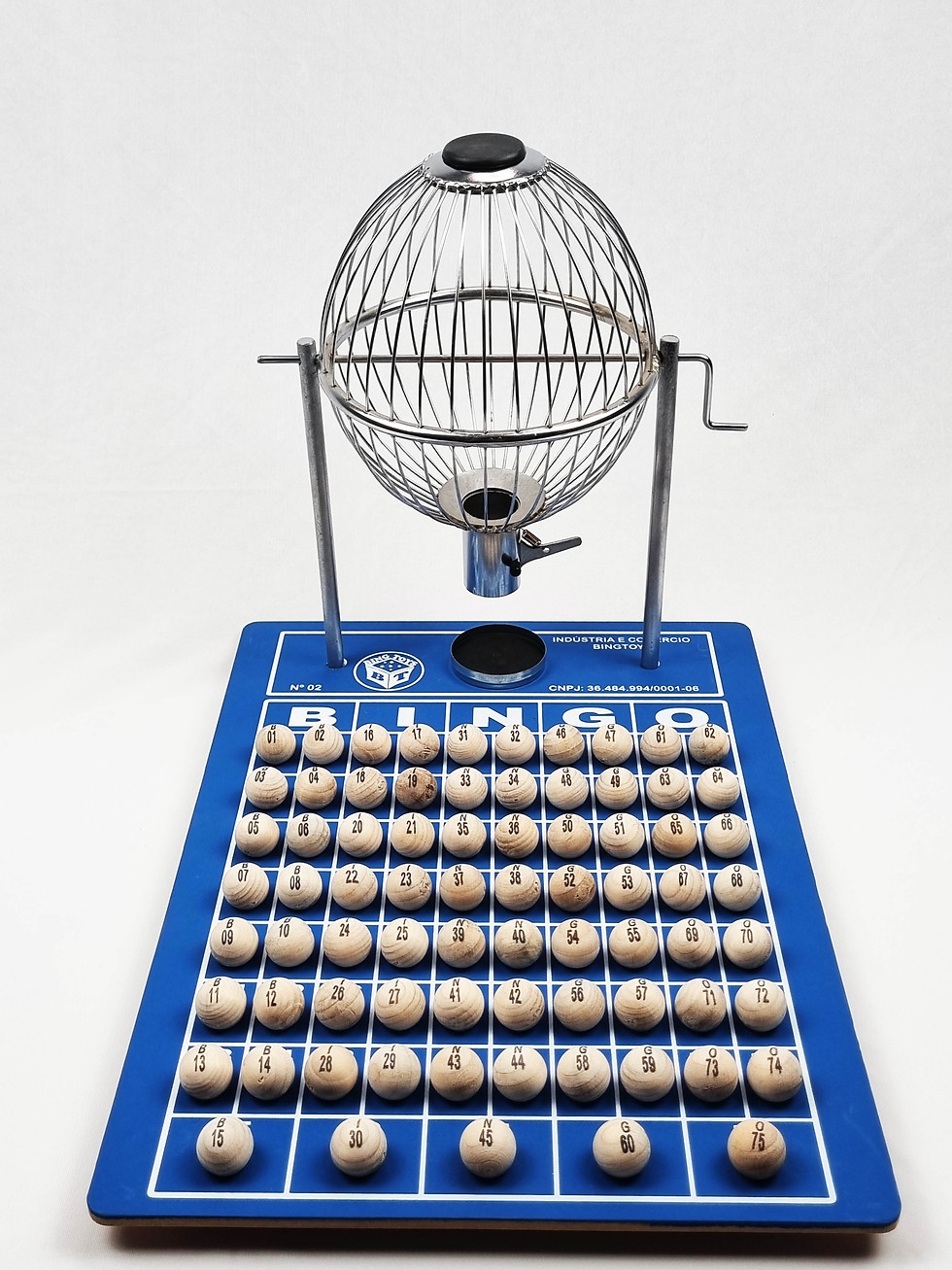 Miniatura: Bingo Médio Nº2 Cromado