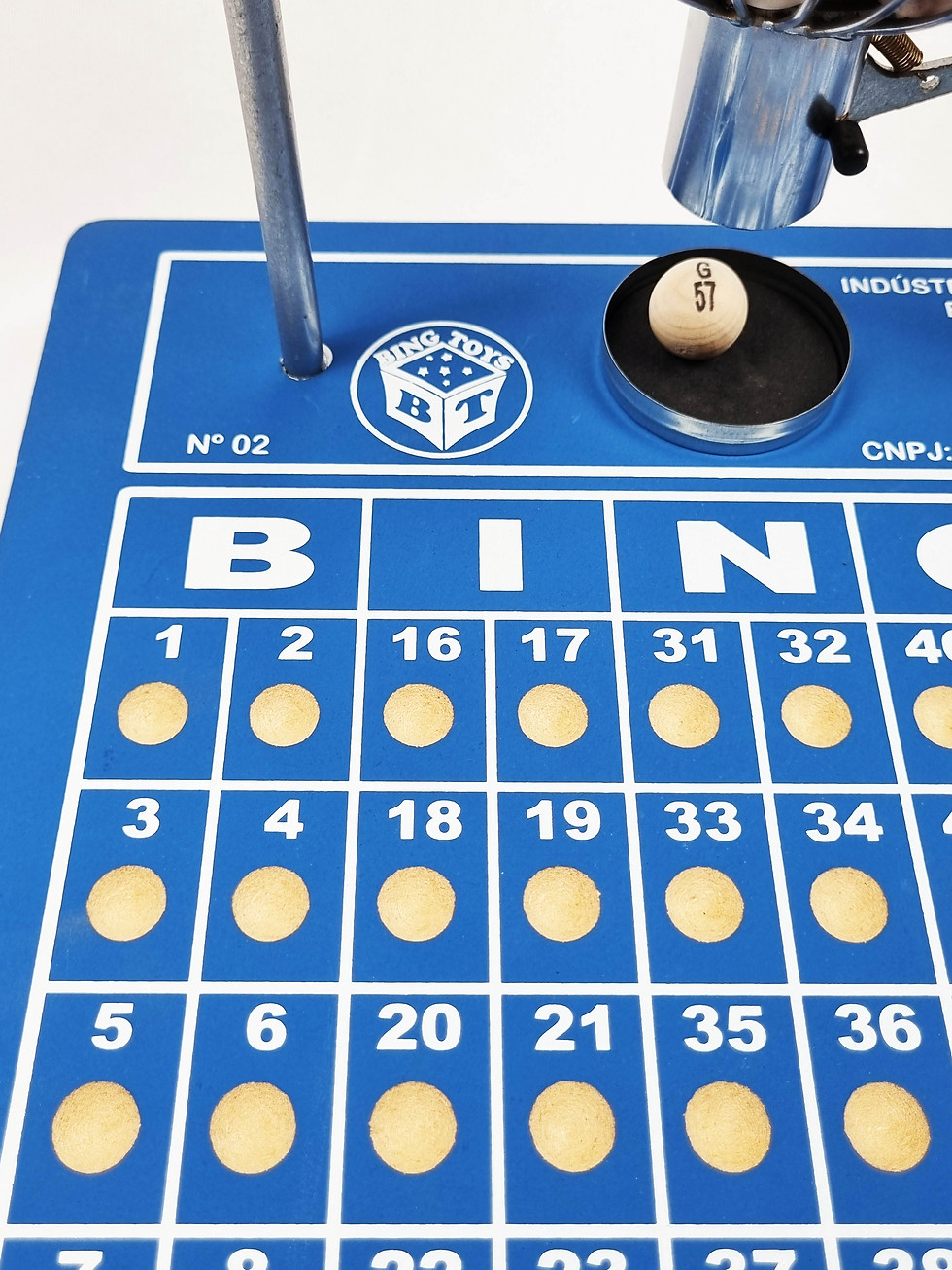 Miniatura: Bingo Médio Nº2 Cromado