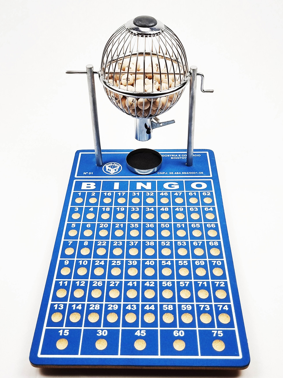 Miniatura: Bingo Pequeno Nº1 Cromado