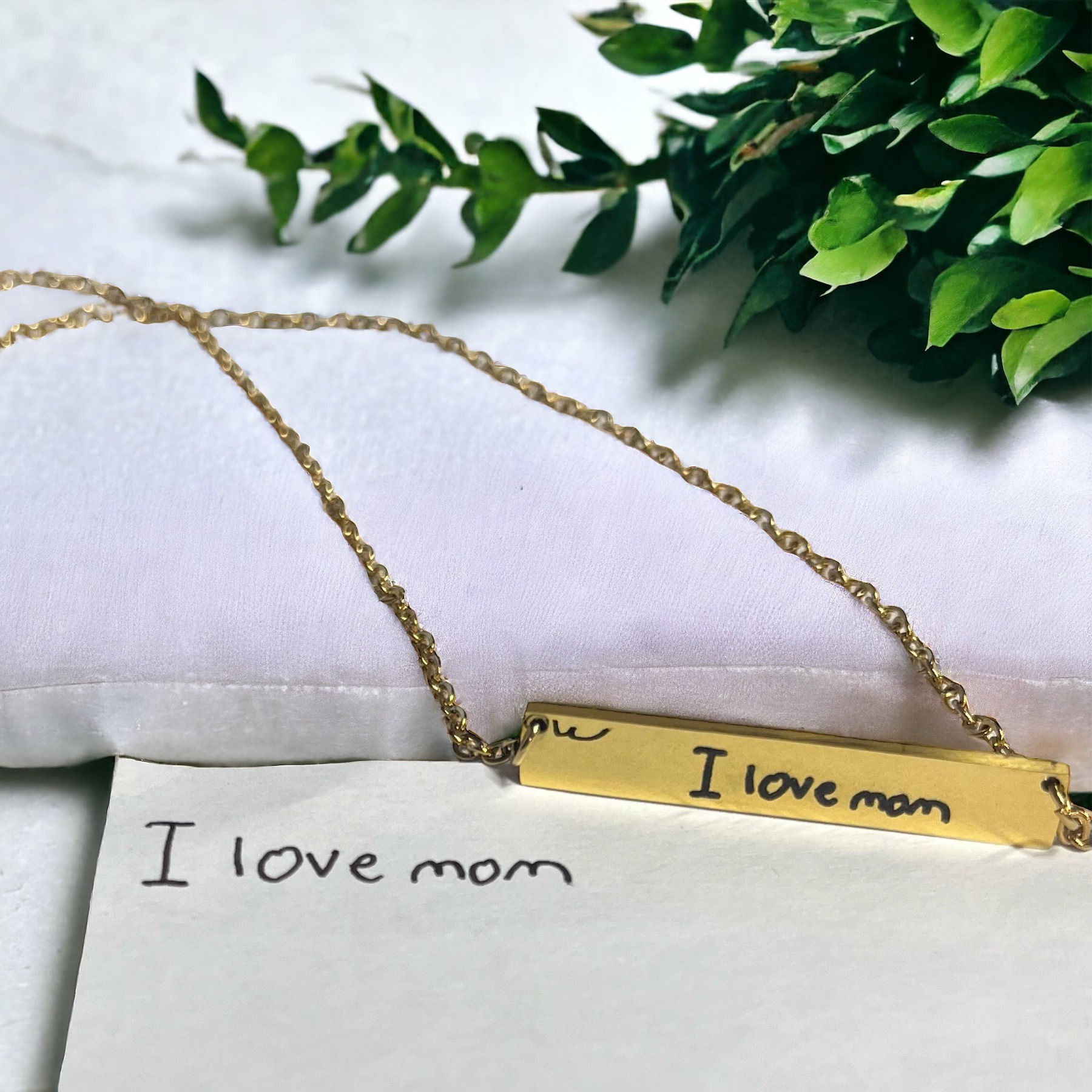Handwritten Personalized Necklace