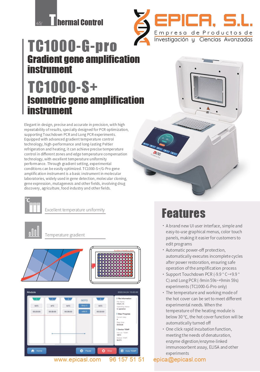 Miniatura: TC1000-G-Pro Thermal Cycler Gradient