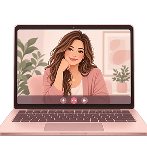 Telehealth therapist on open laptop.png