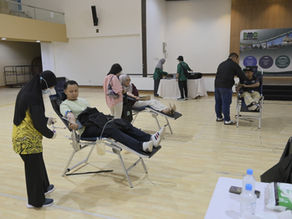 BLOOD DONATION BRINGS THE COMMUNITY TOGETHER