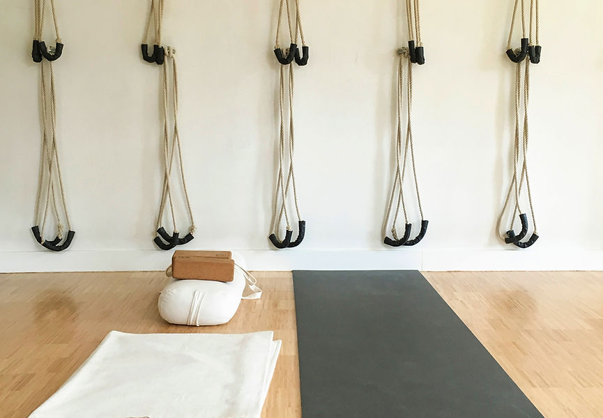 Yoga Studio Equipment Setup