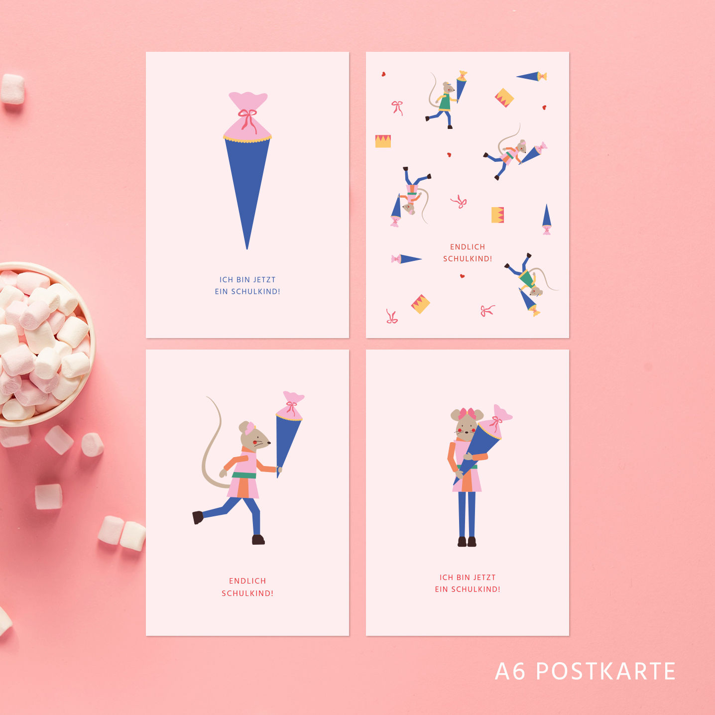 EINSCHULUNG MÄDCHEN