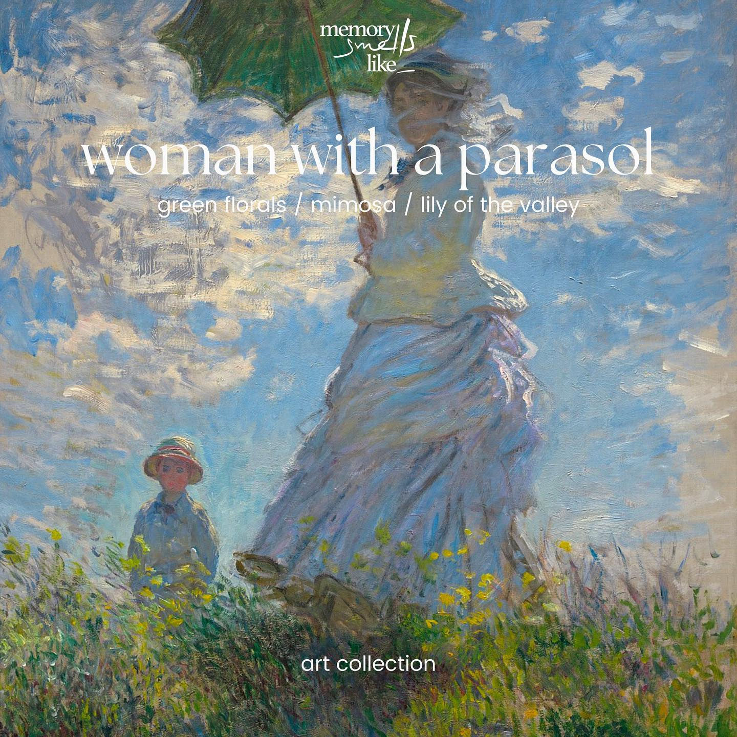 woman with a parasol