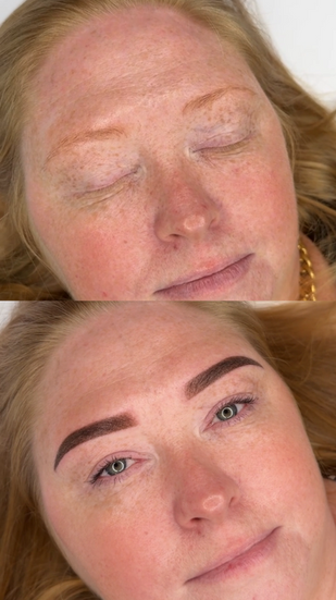 Ombre brows