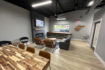 Hangout and Lounge.  The Coop Cowork.  West Virginia's premier Coworkspace. Cowork, Community, and Community. 